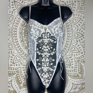 Sheer Lace Bodysuit